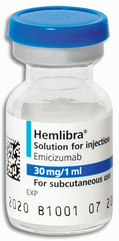 HEMLIBRA Emicizumab 30mg / mL Solution for SC Injection 3mL 1's price ...